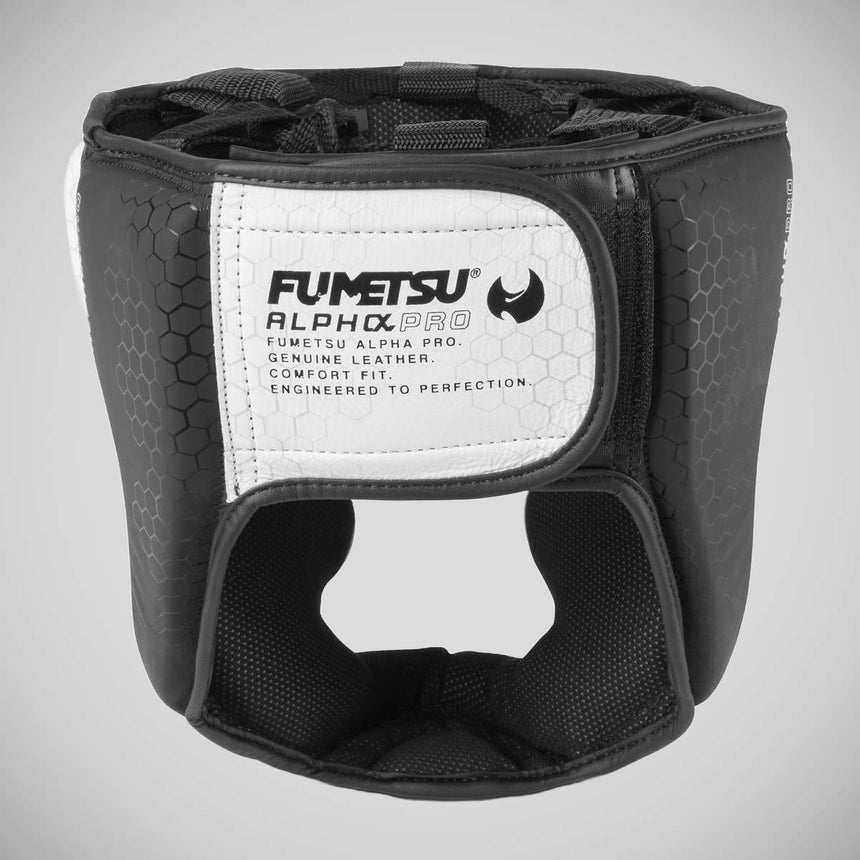 Black/White Fumetsu Alpha Pro Head Guard    at Bytomic Trade and Wholesale