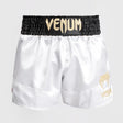 Venum Classic Muay Thai Shorts White/Black/Gold    at Bytomic Trade and Wholesale