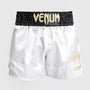 Venum Classic Muay Thai Shorts White/Black/Gold