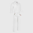 White Bytomic Red Label 7oz Cotton Kids Karate Uniform    at Bytomic Trade and Wholesale