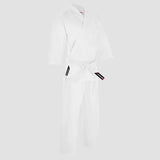 White Bytomic Red Label 7oz Lightweight Adult Karate Uniform    at Bytomic Trade and Wholesale