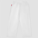 White Bytomic Red Label 7oz Lightweight Kids Karate Uniform    at Bytomic Trade and Wholesale