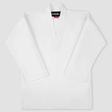 White Bytomic Red Label V-Neck Adult Martial Arts Uniform    at Bytomic Trade and Wholesale