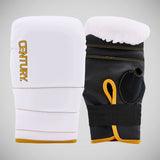 White/ Gold Century Partner Training Gloves and Mitts Combo    at Bytomic Trade and Wholesale