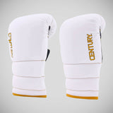 White/ Gold Century Partner Training Gloves and Mitts Combo    at Bytomic Trade and Wholesale