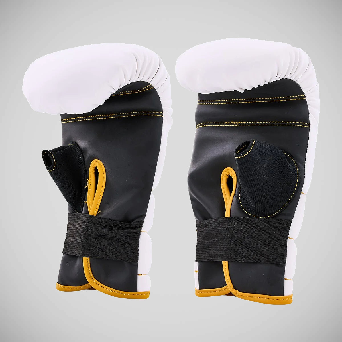 White/ Gold Century Partner Training Gloves and Mitts Combo    at Bytomic Trade and Wholesale