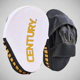 White/ Gold Century Partner Training Gloves and Mitts Combo    at Bytomic Trade and Wholesale