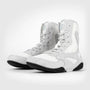 White/Grey Venum Contender Boxing Shoes