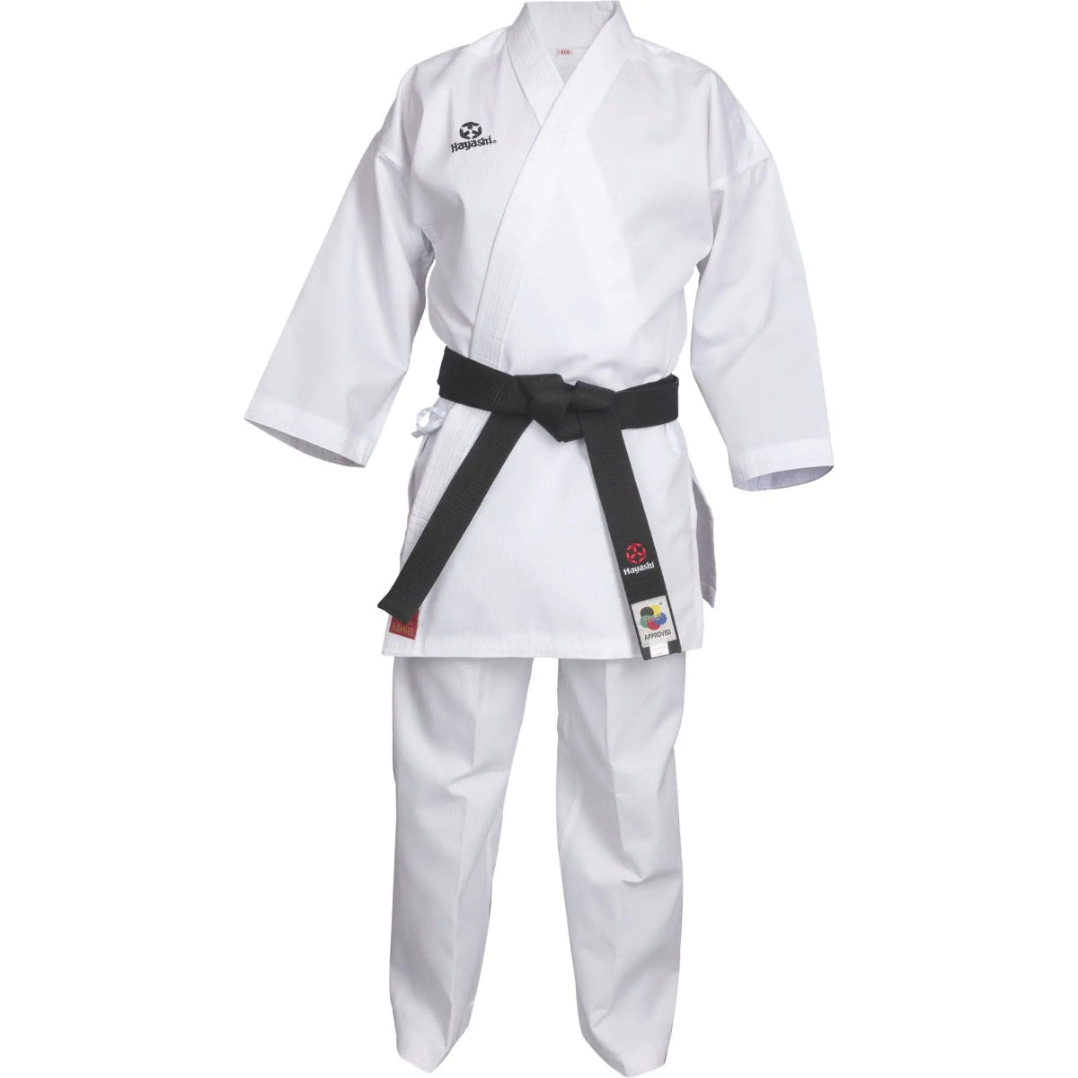 White Hayashi Kumite WKF Approved Karate Gi    at Bytomic Trade and Wholesale