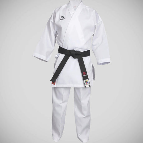 White Hayashi Kumite WKF Approved Karate Gi    at Bytomic Trade and Wholesale