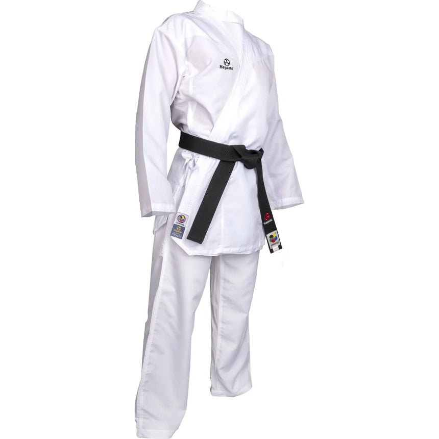 White Hayashi Premium Kumite Karate Gi Kids    at Bytomic Trade and Wholesale