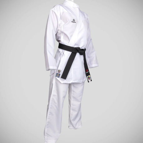 White Hayashi Premium Kumite Karate Gi Kids    at Bytomic Trade and Wholesale