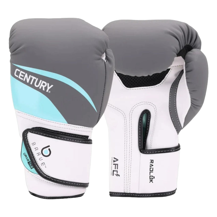 White/Teal Century Brave Women's Boxing Gloves    at Bytomic Trade and Wholesale