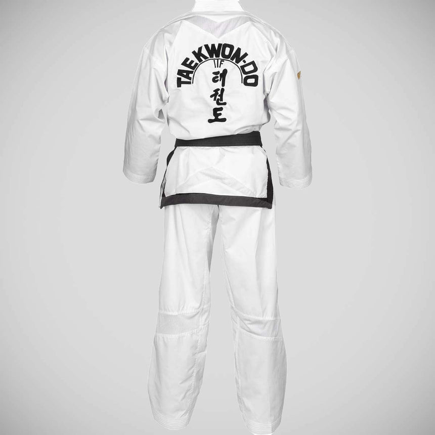 White Top Ten ITF Master Gold Edition Dobok    at Bytomic Trade and Wholesale