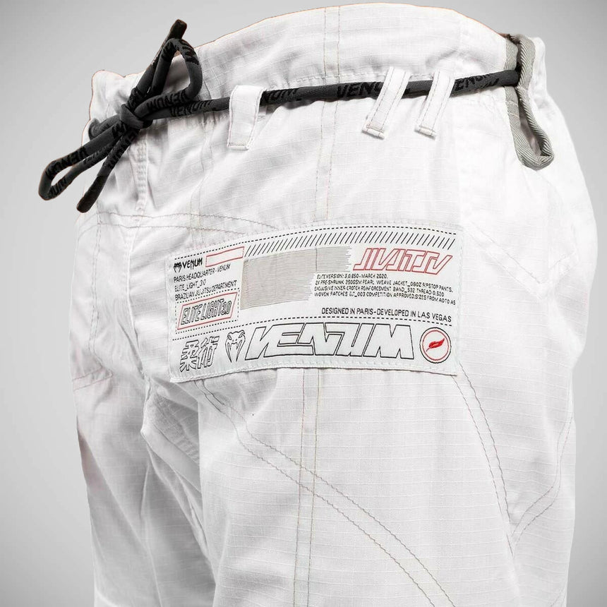 White Venum Elite Light 3.0 BJJ Gi    at Bytomic Trade and Wholesale