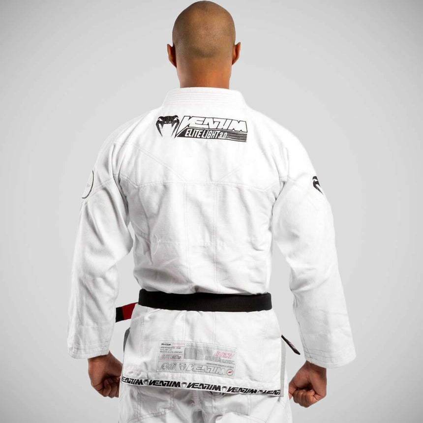 White Venum Elite Light 3.0 BJJ Gi    at Bytomic Trade and Wholesale