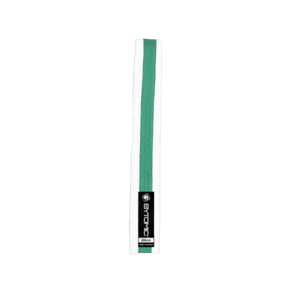 White/Green Bytomic Belt with Stripe    at Bytomic Trade and Wholesale