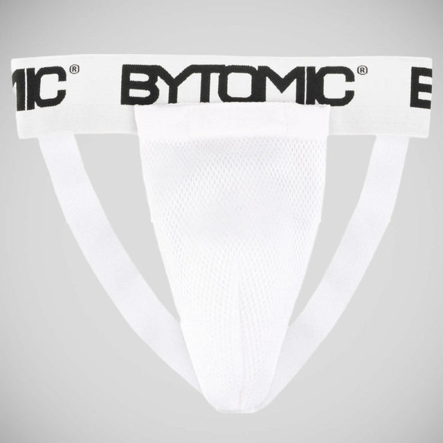 White/Black Bytomic Red Label Groin Guard    at Bytomic Trade and Wholesale