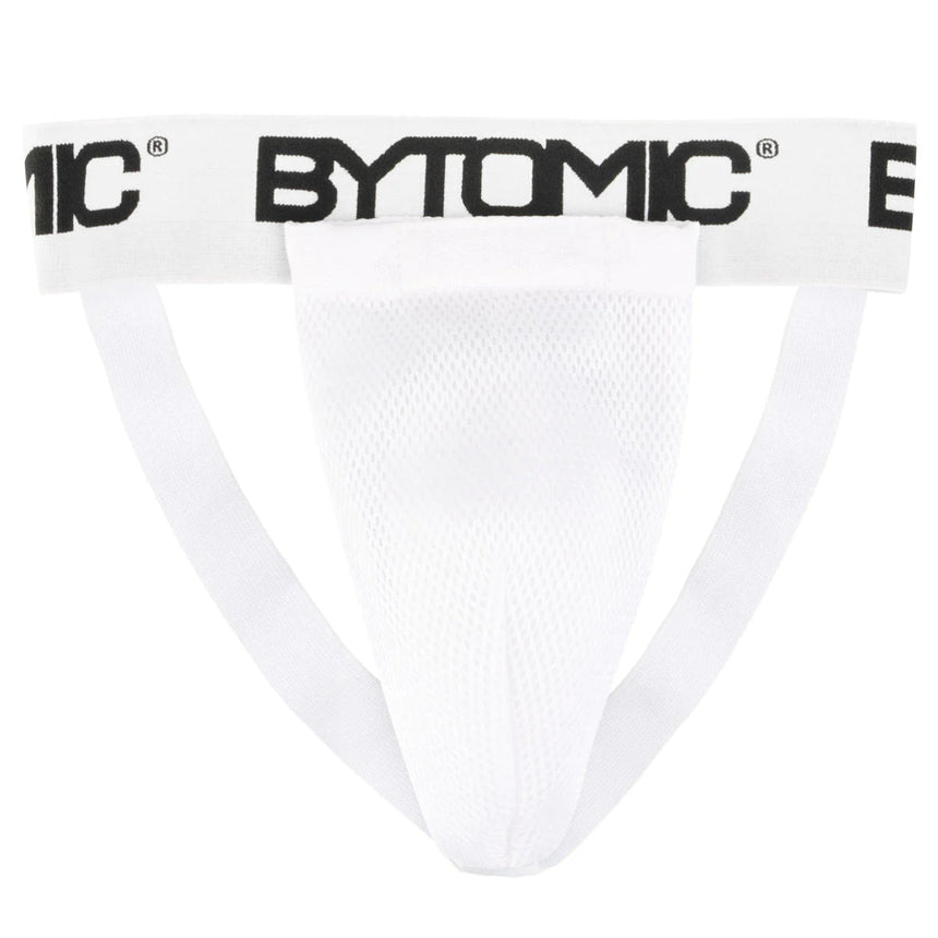 White/Black Bytomic Red Label Groin Guard    at Bytomic Trade and Wholesale