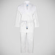 White Bytomic Adult V-Neck Uniform    at Bytomic Trade and Wholesale