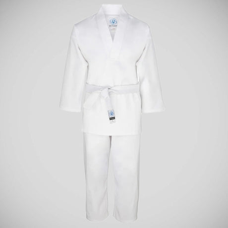 White Bytomic Adult V-Neck Uniform    at Bytomic Trade and Wholesale