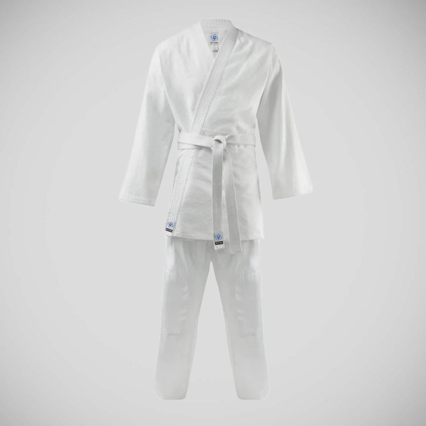 White Bytomic Kids Judo Uniform    at Bytomic Trade and Wholesale