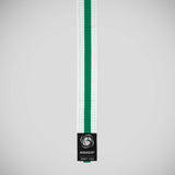 White/Green Bytomic Striped Polycotton Martial Arts Belt Pack of 10    at Bytomic Trade and Wholesale