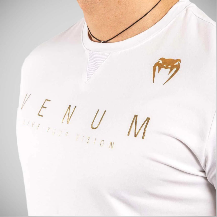 White Venum Live Your Vision T-Shirt    at Bytomic Trade and Wholesale