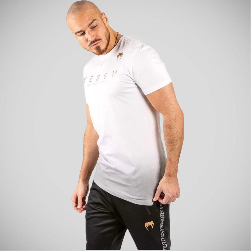 White Venum Live Your Vision T-Shirt    at Bytomic Trade and Wholesale