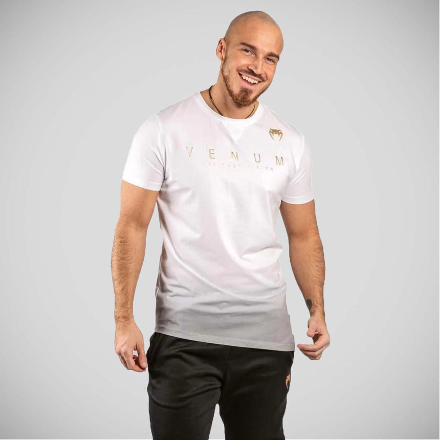 White Venum Live Your Vision T-Shirt    at Bytomic Trade and Wholesale