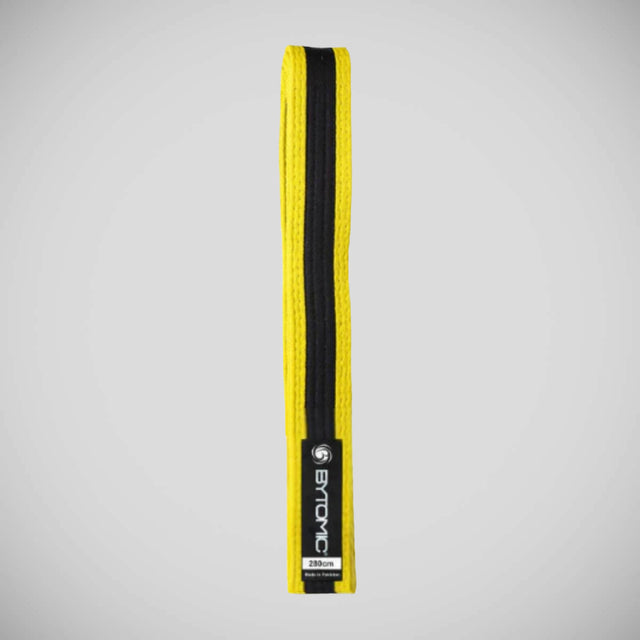 Yellow/Black Bytomic Stripe Belt    at Bytomic Trade and Wholesale