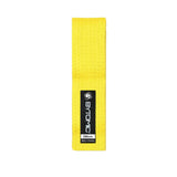 Yellow Bytomic Kids Martial Arts Belt    at Bytomic Trade and Wholesale