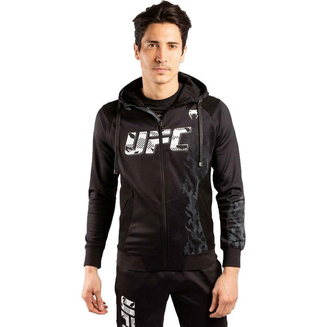 Venum UFC Authentic Fight Week Zipped Hoodie Black Small  at Bytomic Trade and Wholesale