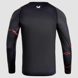 Black/Red Fumetsu Kintsugi Long Sleeve Rash Guard    at Bytomic Trade and Wholesale