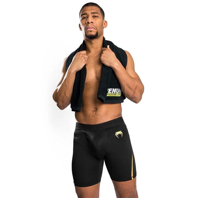 Venum Tempest 2.0 Vale Tudo Shorts Black/Gold Small  at Bytomic Trade and Wholesale