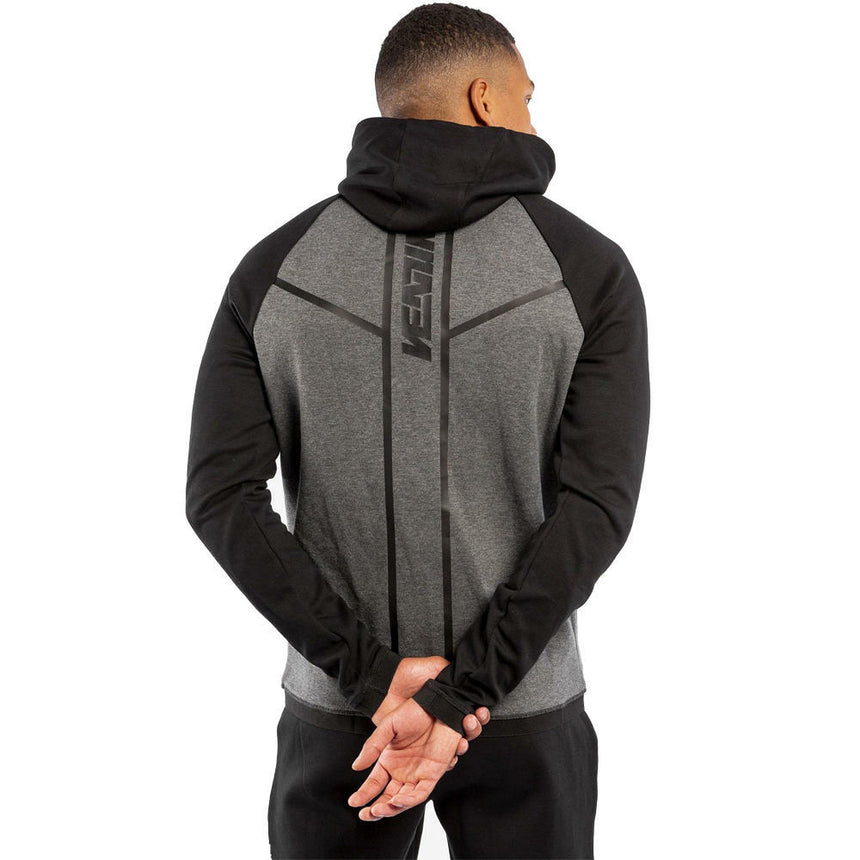 Grey Venum Laser X Connect Zipped Hoodie    at Bytomic Trade and Wholesale