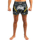 Venum One FC Impact Muay Thai Shorts Grey/Black XS  at Bytomic Trade and Wholesale