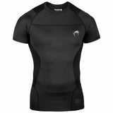 Black Venum G-Fit Short Sleeved Rash Guard    at Bytomic Trade and Wholesale