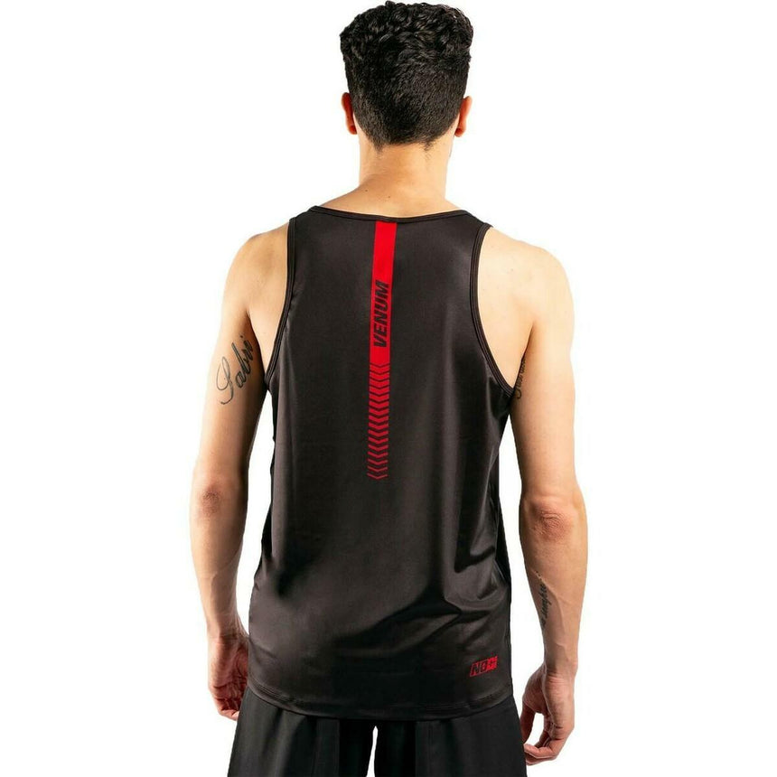 Black/Red Venum No Gi 3.0 Dry Tech Tank Top    at Bytomic Trade and Wholesale