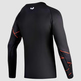 Black/Red Fumetsu Kintsugi Long Sleeve Rash Guard    at Bytomic Trade and Wholesale