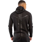 Black/Black Venum Laser X Connect Zipped Hoodie    at Bytomic Trade and Wholesale