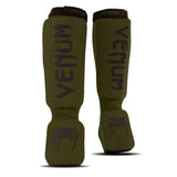 Khaki/Black Venum Kontact Shin Instep Guards    at Bytomic Trade and Wholesale