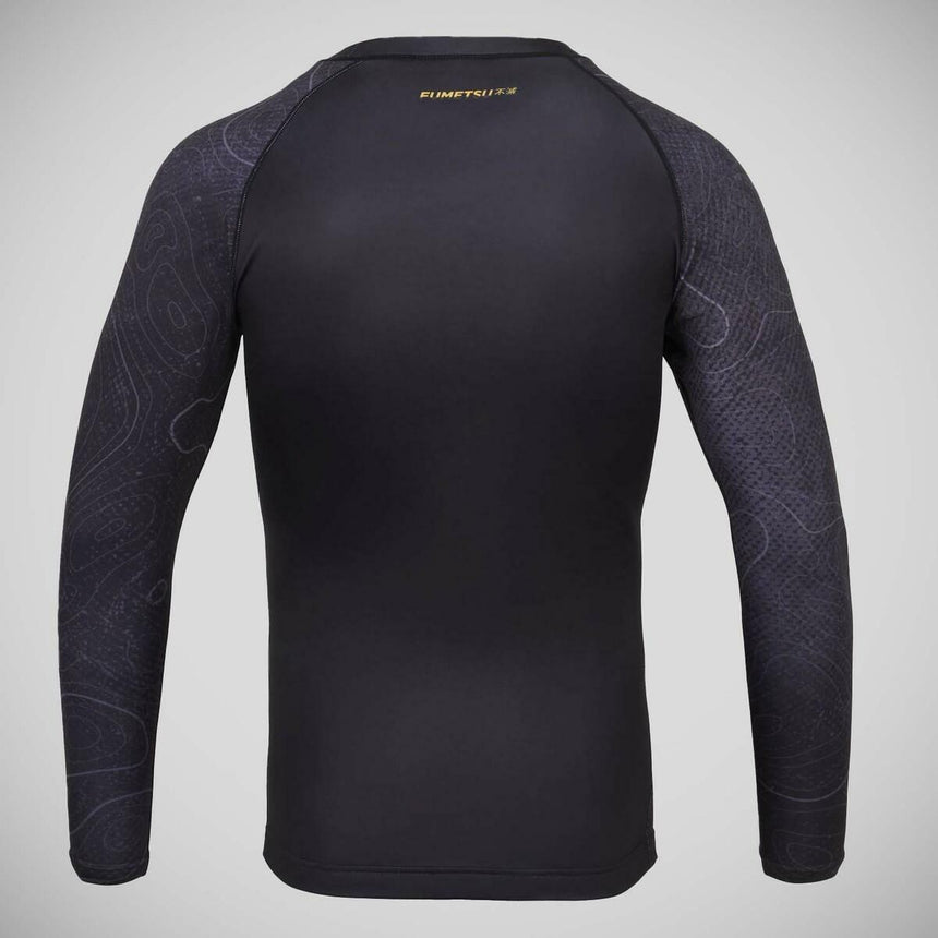 Black Fumetsu Arc Long Sleeve Rash Guard    at Bytomic Trade and Wholesale