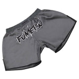 Grey/Black Fumetsu Combat Muay Thai Shorts    at Bytomic Trade and Wholesale