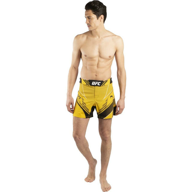 Yellow Venum UFC Pro Line Fight Shorts Small   at Bytomic Trade and Wholesale