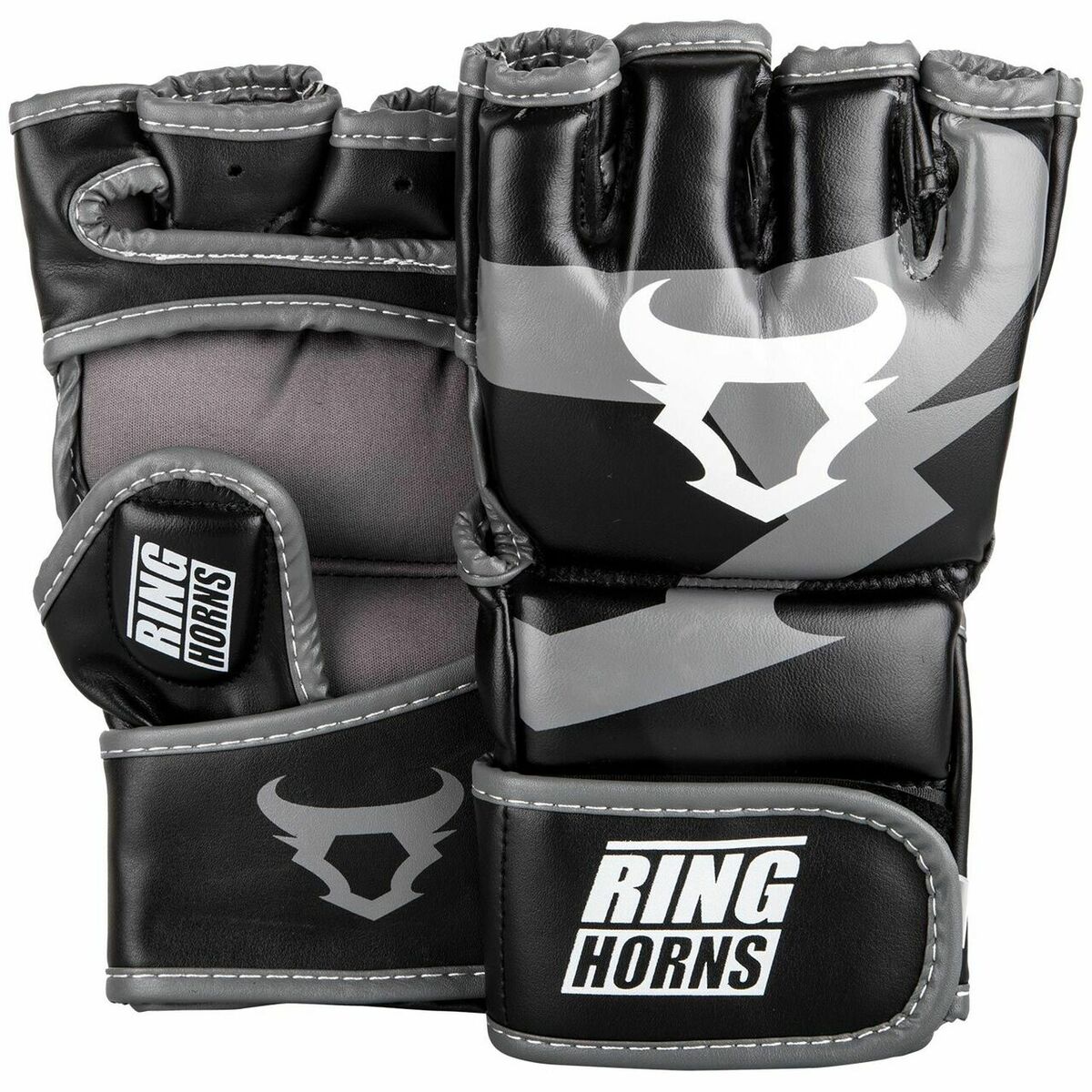 Ringhorns Charger MMA Gloves Black/white Medium  at Bytomic Trade and Wholesale