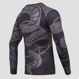 Black Fumetsu Snake Eyes Long Sleeve Rash Guard    at Bytomic Trade and Wholesale