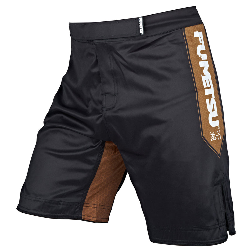 Brown Fumetsu Competitor MK1 Fight Shorts    at Bytomic Trade and Wholesale