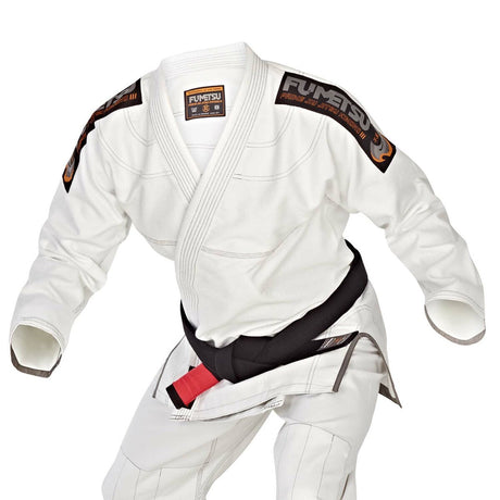 White Fumetsu Prime V2 Mens BJJ Gi    at Bytomic Trade and Wholesale