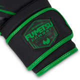 Black/Green Fumetsu Shield Kids Boxing Gloves    at Bytomic Trade and Wholesale